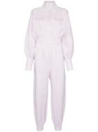 Zimmermann 96 Racer Boiler Suit Linen Jumpsuit - Purple