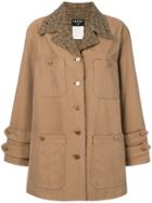 Chanel Vintage Tweed Lined Long Jacket - Brown