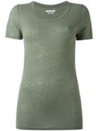 Isabel Marant Étoile 'killian' T-shirt, Women's, Size: Xs, Green, Silk