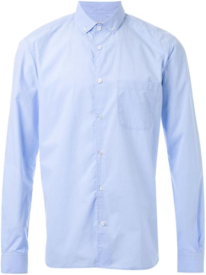 Ymc Poplin Shirt, Men's, Size: Xl, Blue, Cotton