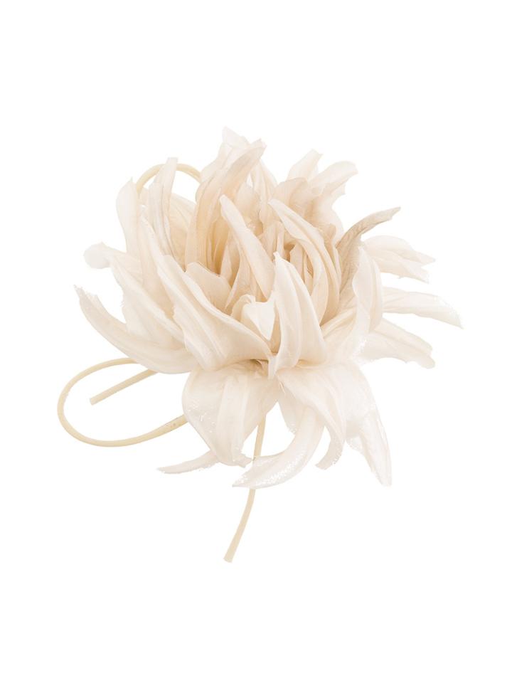 Ann Demeulemeester Carnation Brooch - Nude & Neutrals