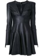 Alex Perry 'nicolette' Dress, Women's, Size: 6, Black, Calf Leather