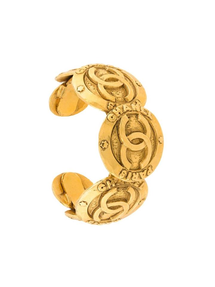 Chanel Vintage Paris Cuff