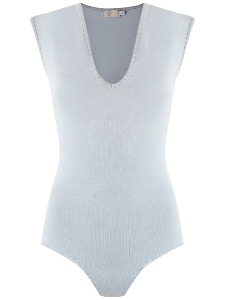 Gig - Cap Sleeves Knit Body - Women - Viscose - M, Women's, Grey, Viscose