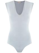 Gig - Cap Sleeves Knit Body - Women - Viscose - M, Women's, Grey, Viscose