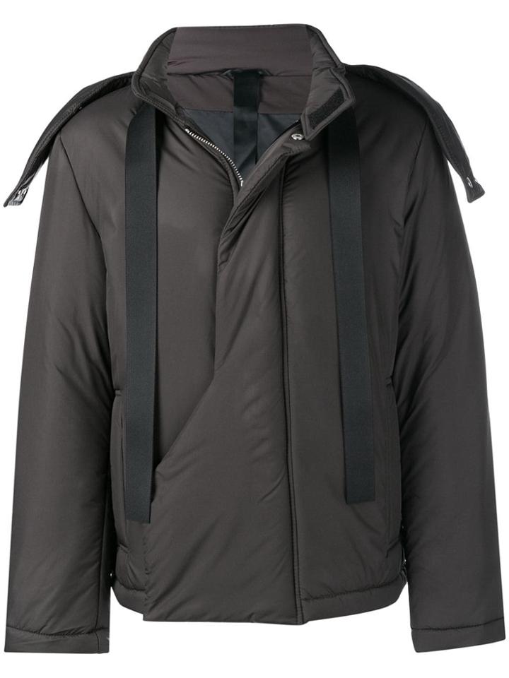 Odeur Padded Hooded Jacket - Black