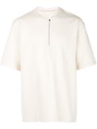 Fear Of God Zip-up T-shirt - Neutrals