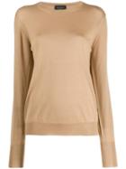 Roberto Collina Slim-fit Wool Sweater - Neutrals
