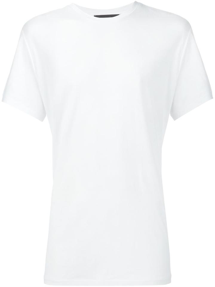 Haider Ackermann Crew Neck T-shirt, Men's, Size: Large, White, Cotton