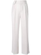 Vince Tailored Palazzo Pants - Neutrals