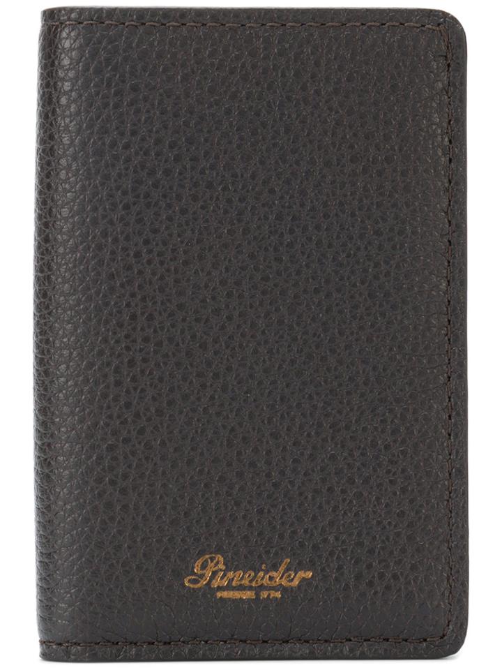 Pineider Logo Cardholder - Brown