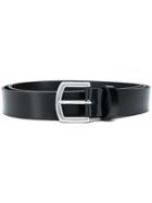 Calvin Klein Jeans Est. 1978 Metallic Buckle Belt - Black