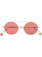 Ahlem 22k Gold Plated Place D'acadie Sunglasses - Pink
