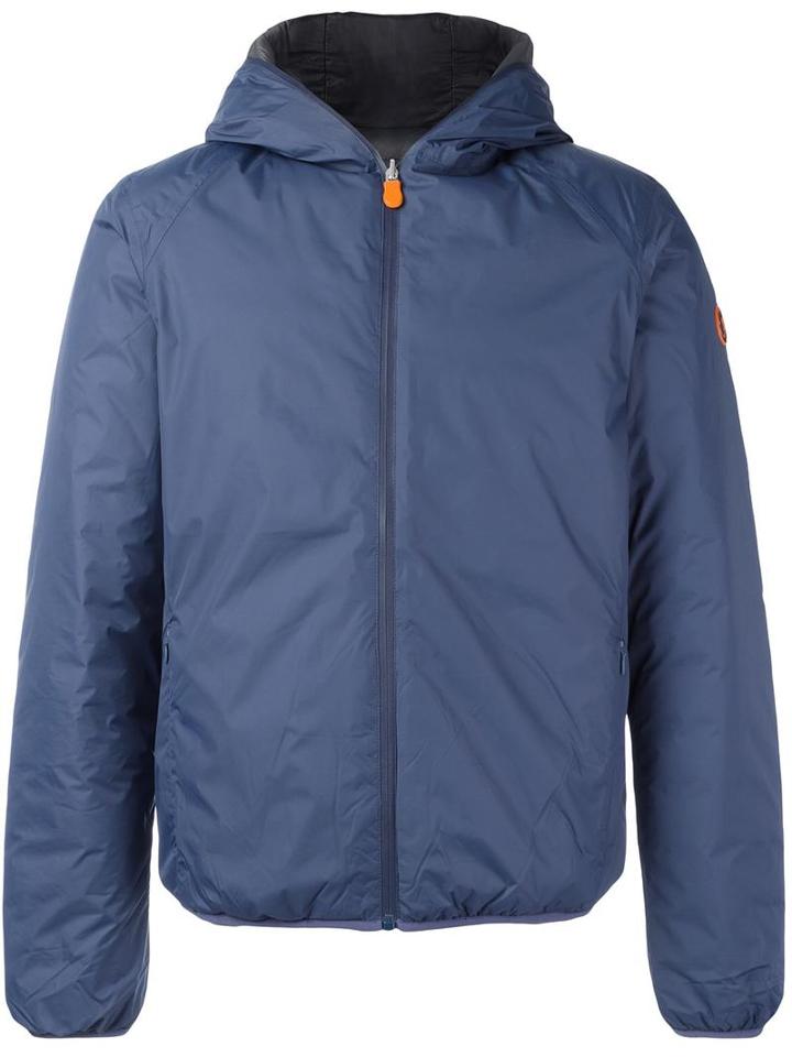 Save The Duck Padded Jacket, Size: Medium, Blue, Nylon/polyester