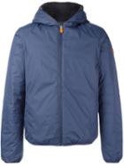 Save The Duck Padded Jacket, Size: Medium, Blue, Nylon/polyester