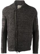 Daniel Andresen 'kupea' Cardigan, Men's, Size: Medium, Grey, Linen/flax/virgin Wool