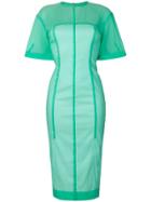 Victoria Beckham Fitted Dress - Green