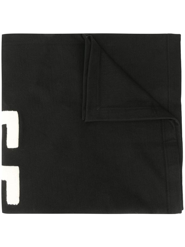 Fear Of God Logo Print Cape-scarf - Black