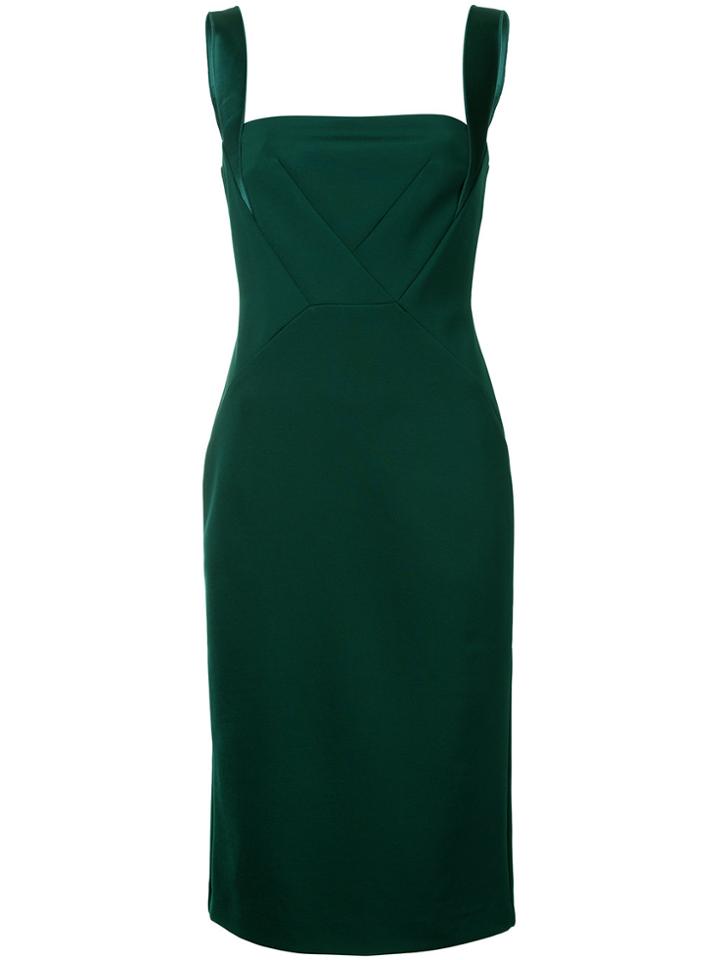 Dion Lee Spliced Pinafore Dress - Green