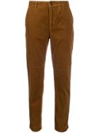 Closed Corduroy Slim-fit Trousers - Brown