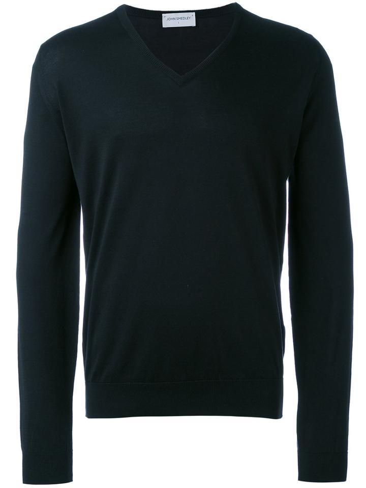 John Smedley - Woburn Jumper - Men - Cotton - S, Black, Cotton