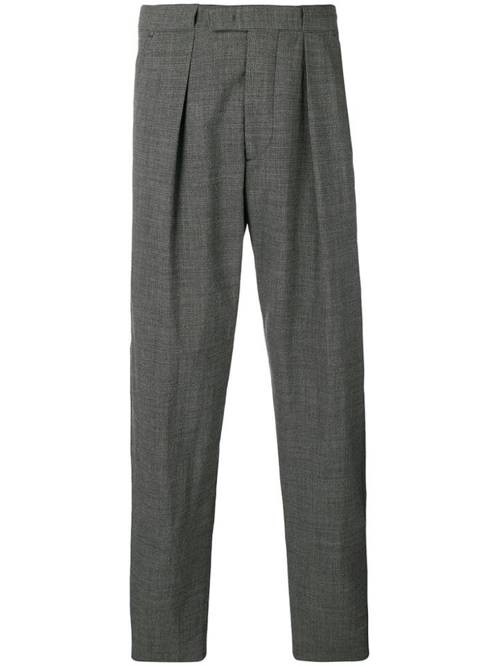 Giorgio Armani Straight-leg Trousers - Grey