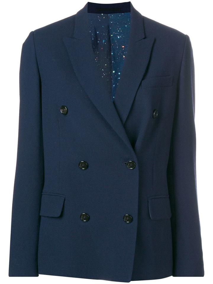 Golden Goose Oversized Double Breasted Blazer - Blue