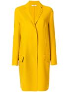 Odeeh Classic Fitted Coat - Yellow & Orange