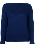 Isabel Marant Étoile 'grace' Jumper, Women's, Size: 40, Blue, Linen/flax/alpaca/wool/polyester