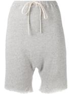 R13 - Track Shorts - Women - Cotton - S, Grey, Cotton