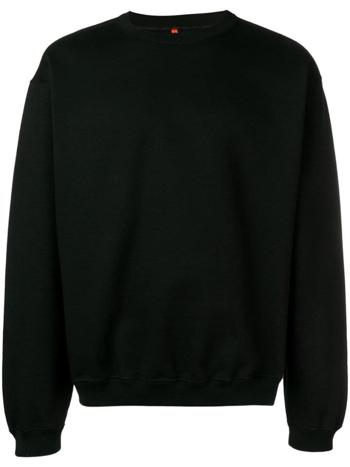 Oamc Numeral Jersey Sweater - Black