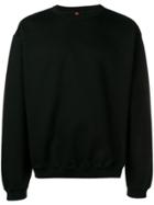 Oamc Numeral Jersey Sweater - Black