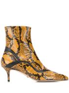 Paula Cademartori Stiletto Ankle Boots - Brown