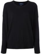 Polo Ralph Lauren Crew Neck Jumper, Women's, Size: Medium, Black, Cashmere