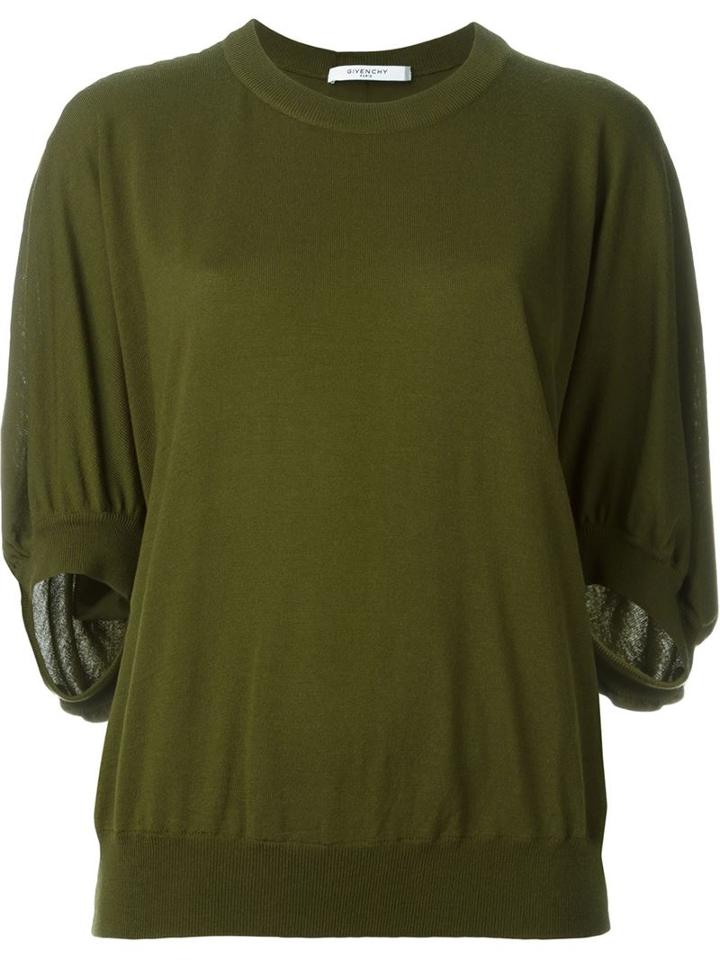 Givenchy Short Sleeve Sweater