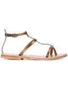 K. Jacques Gina Sandals - Brown