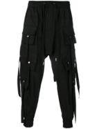 D.gnak Pocket Designed Trousers - Black