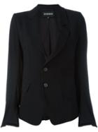 Ann Demeulemeester Two Button Blazer, Women's, Size: 38, Black, Cotton/rayon/wool