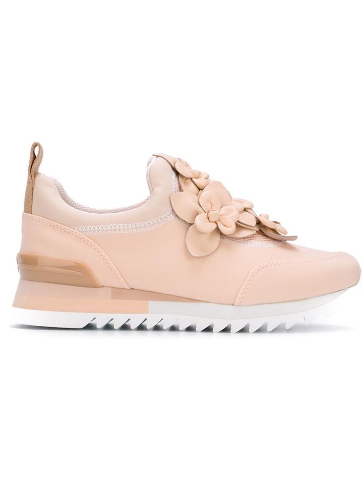 Tory Burch Flower Embellished Sneakers