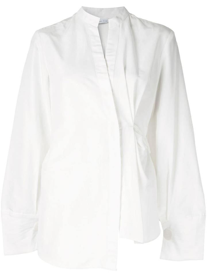 Rachel Gilbert Jorja Asymmetric Hem Shirt - White