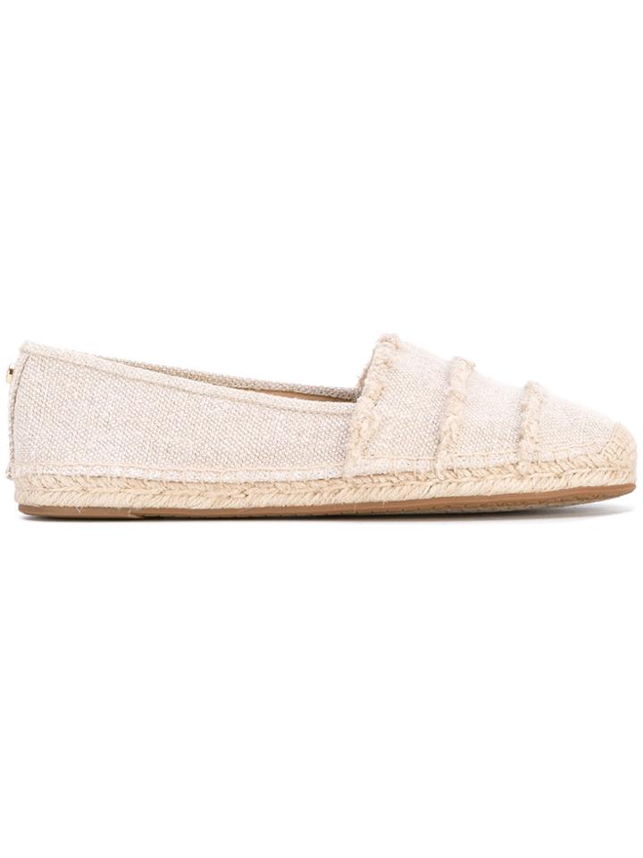 Michael Michael Kors Fringed Espadrilles - Nude & Neutrals