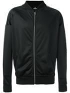Les (art)ists Sleeve Stripe Bomber Jacket, Men's, Size: Large, Black, Polyester