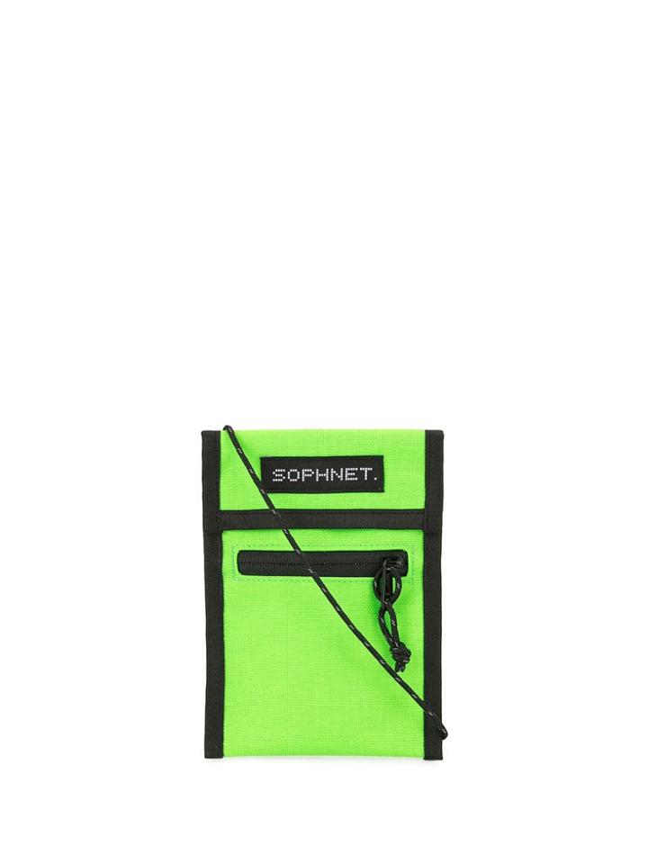 Sophnet. Canvas Sling Bag - Green