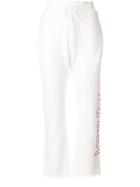 R13 Track Trousers - White