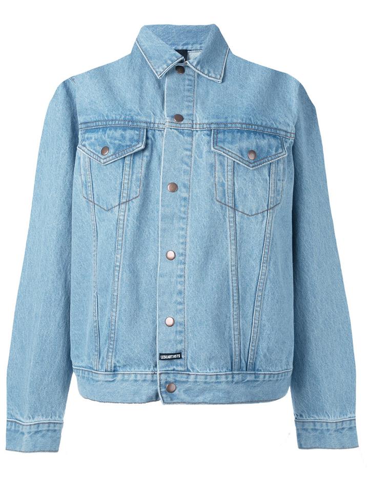 Les (art)ists 'new Wave' Denim Jacket, Women's, Size: Medium, Blue, Cotton