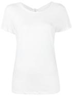 Proenza Schouler Tie Back T-shirt, Women's, Size: Medium, White, Cotton