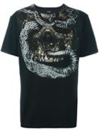 Marcelo Burlon County Of Milan 'bayo' T-shirt, Men's, Size: Xxs, Black, Cotton