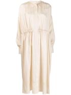 Joseph Loose Pleated Dress - Neutrals