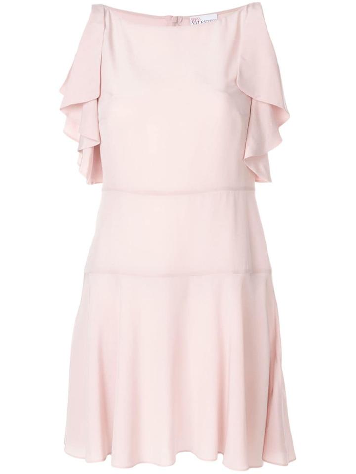 Red Valentino Ruffled Mini Dress - Pink