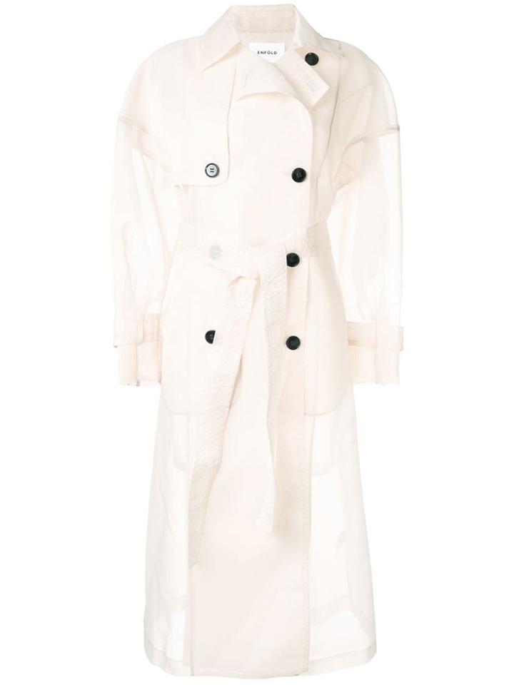 Enföld Double-breasted Coat - Neutrals